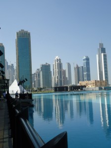 Skyscrapers from SOuk Al Bahar