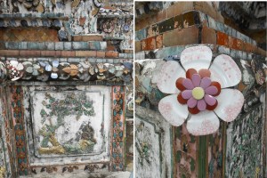 mosaik di dinding2 candi