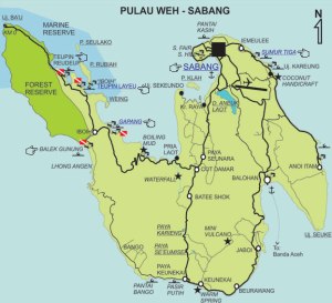 Pulau Weh..  Gambar diambil dari sini...