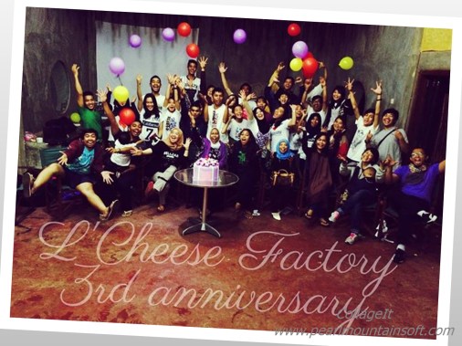 L Cheese Anniversary
