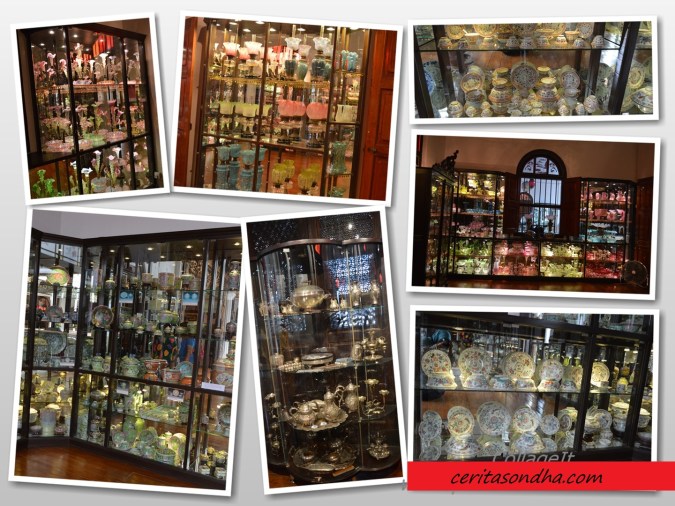 Koleksi Kristal dan Perlengkapan Makan Nyonya